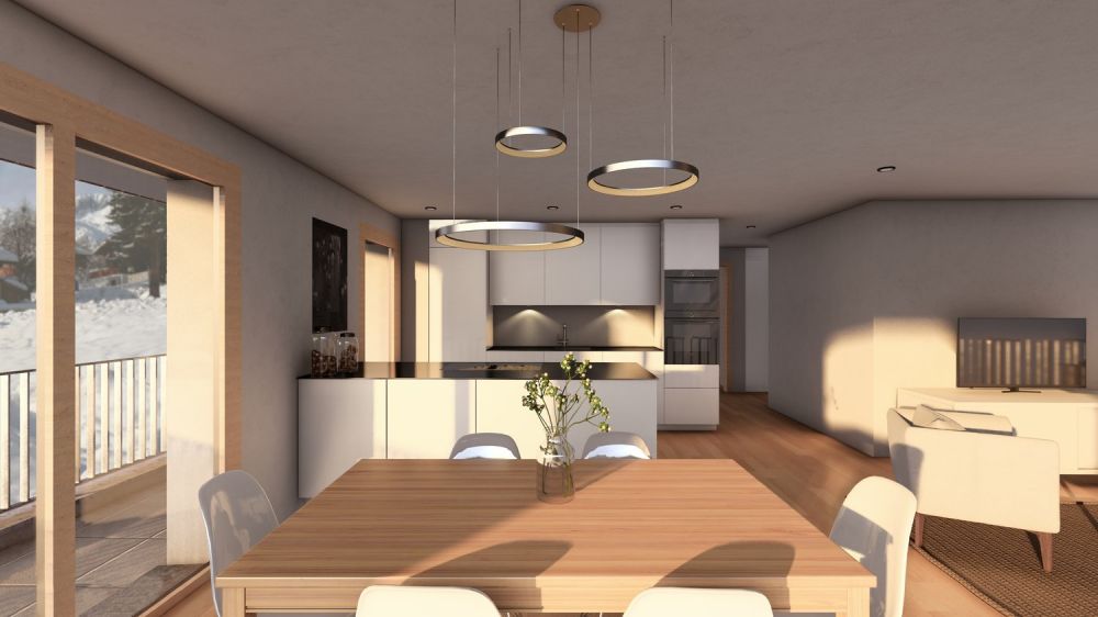 5.5 Zimmer-Duplex-Wohnung in Bellwald -  Bild 5