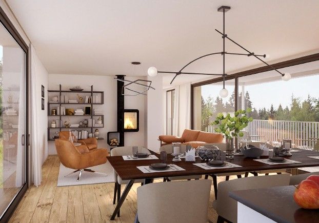 Moderne 4.5-Zimmer-Wohnung mit Balkon und herrlicher Aussicht in Lyss -  Bild 4