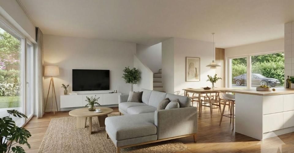 Maison contiguë moderne de 5.5 pièces dans un environnement calme - Maison contiguë 5.5 pièces - image - 3