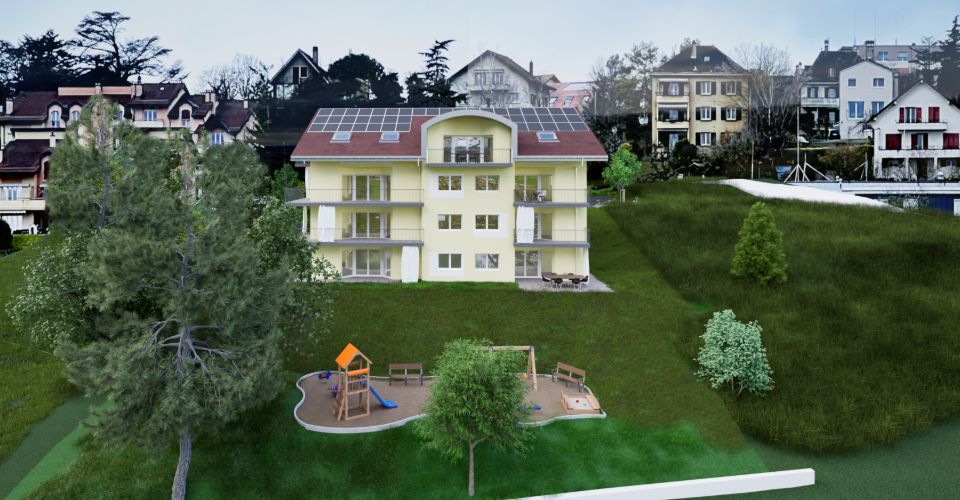 Jolis 2 pièces avec terrasse ou balcon à vendre à Orbe - Appartement 2 pièces - image - 6