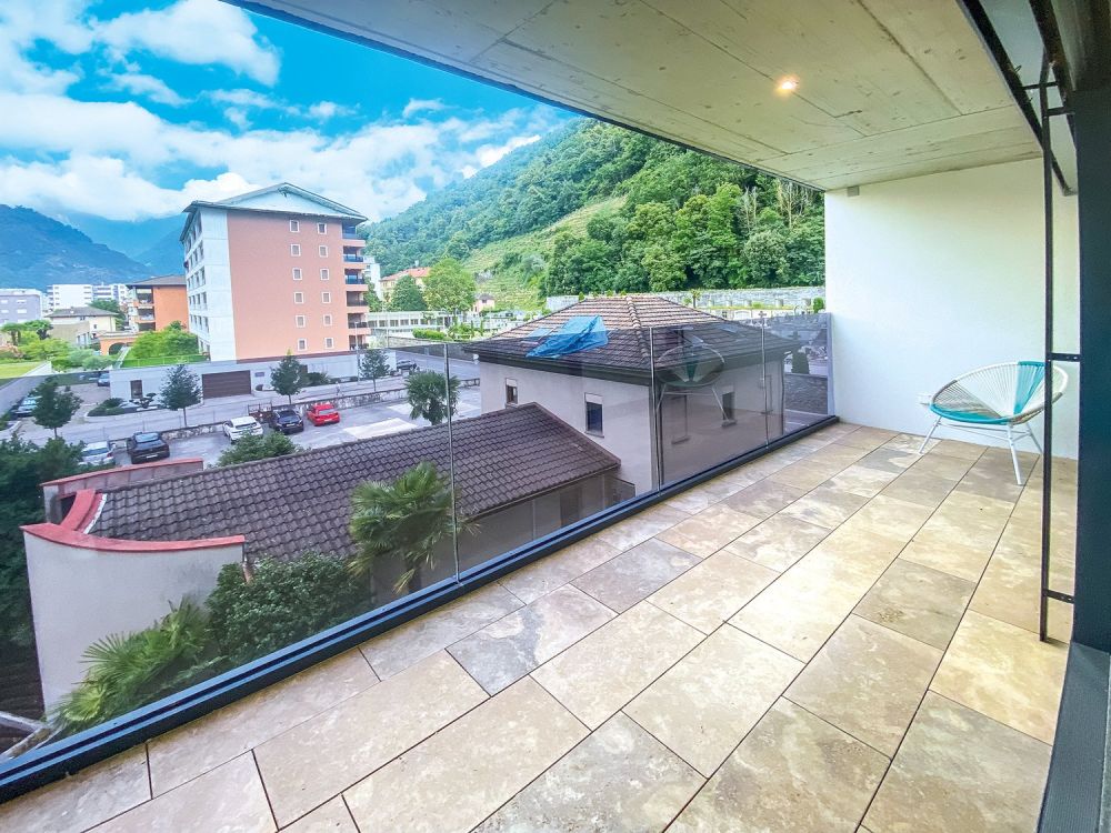 Modernes Einzimmerapartment mit Balkon in strategischer Lage in Locarno -  Bild 2