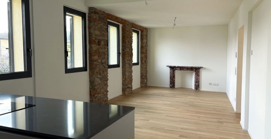 Moderne 3.5-Zimmer-Wohnung im 1. Stock mit Seeblick in Pura - Komfort in ruhiger Lage - Image 1