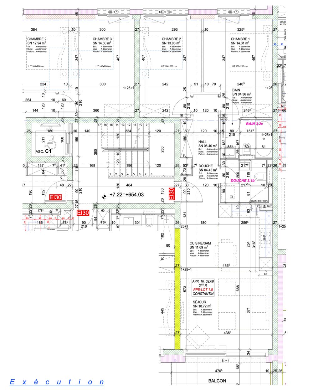 Les Terrasses de Lavaux // 3 1/2 pièces // Bâtiment C1 -  Bild 8