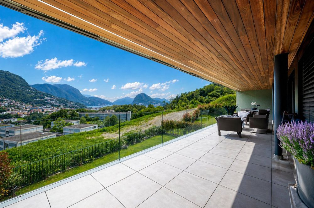 Moderno appartamento con ampia terrazza Vista Lago -  Bild 3