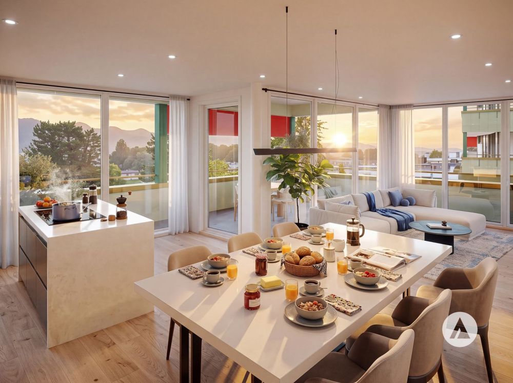 Neubauprojekt Gwattmoos: 4½-Zimmerwohnung im 2. OG, Haus C -  Bild 2