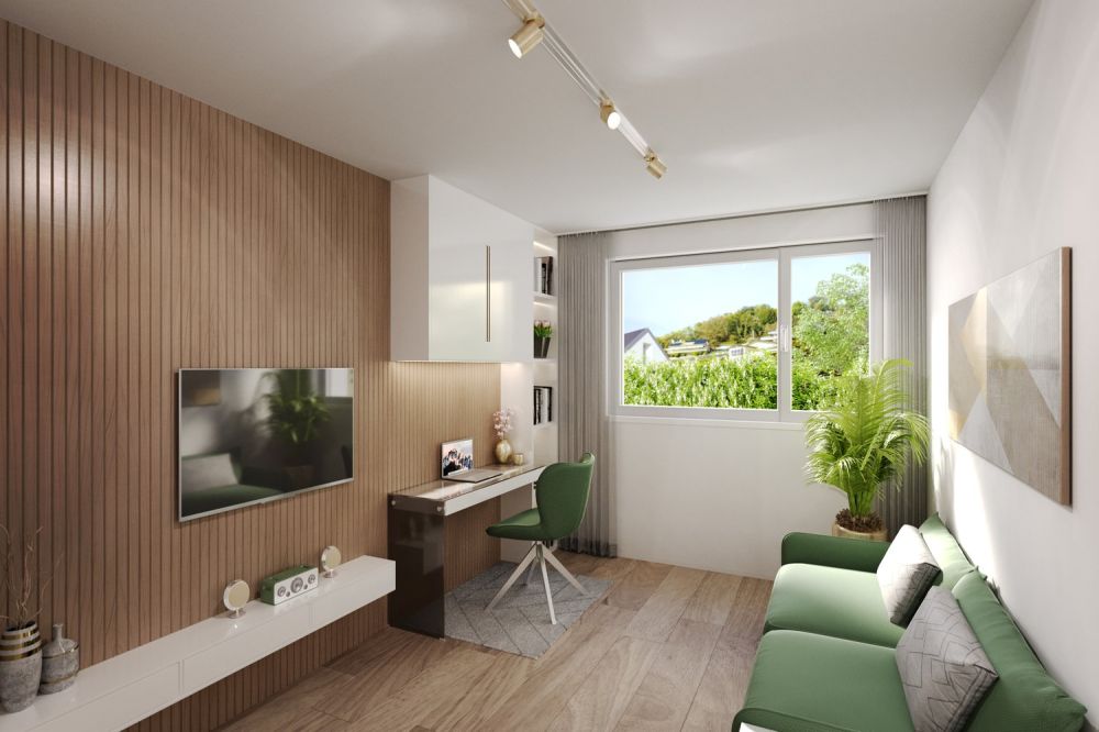 In der Nähe von Vevey, neues Projekt von 3 Villen mit 5.5 Zimmern - Panoramablick -  Bild 9