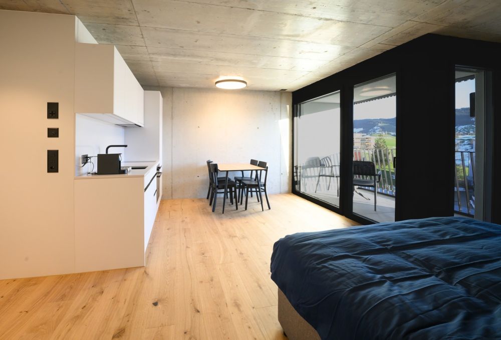 Moderne möblierte 1.5 Zimmerwohnung -  Bild 1