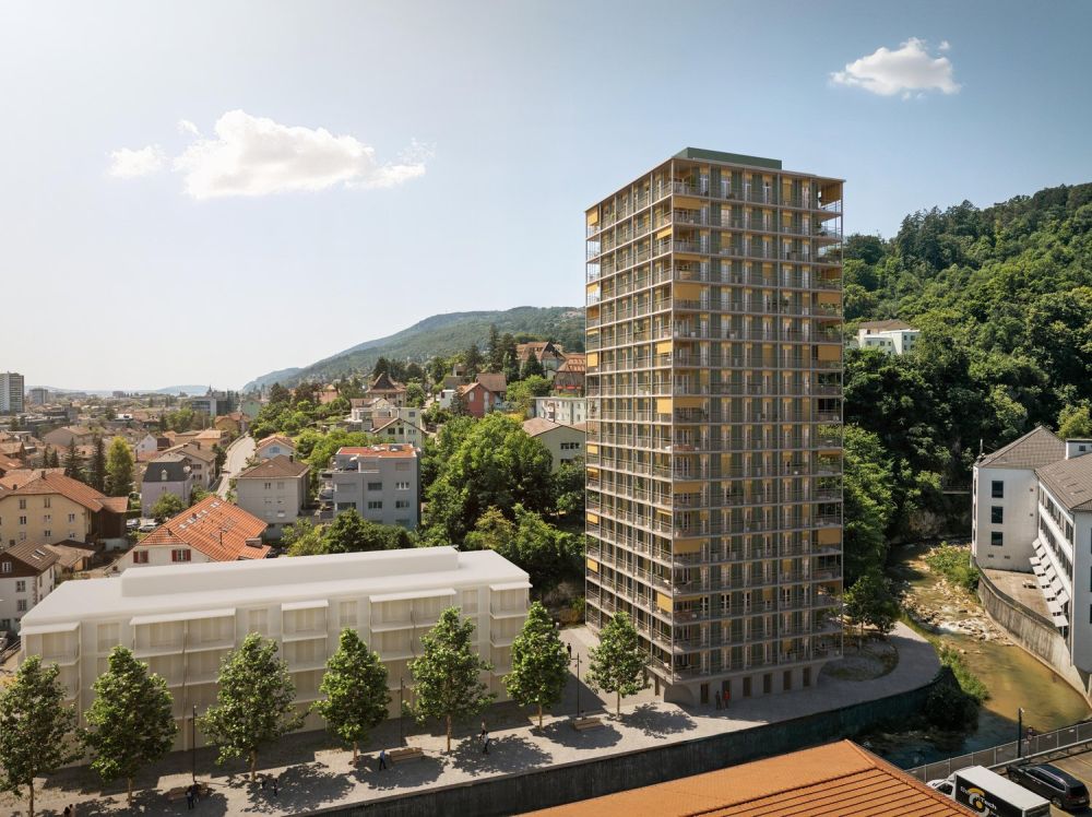 La Colombe, Bienne - Projet de construction neuve / La Colombe, Biel - Neubauprojekt -  Bild 9