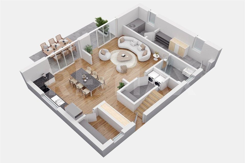 Villa contemporaine entre nature et sérénité - Villa 4.5 pièces - image - 8