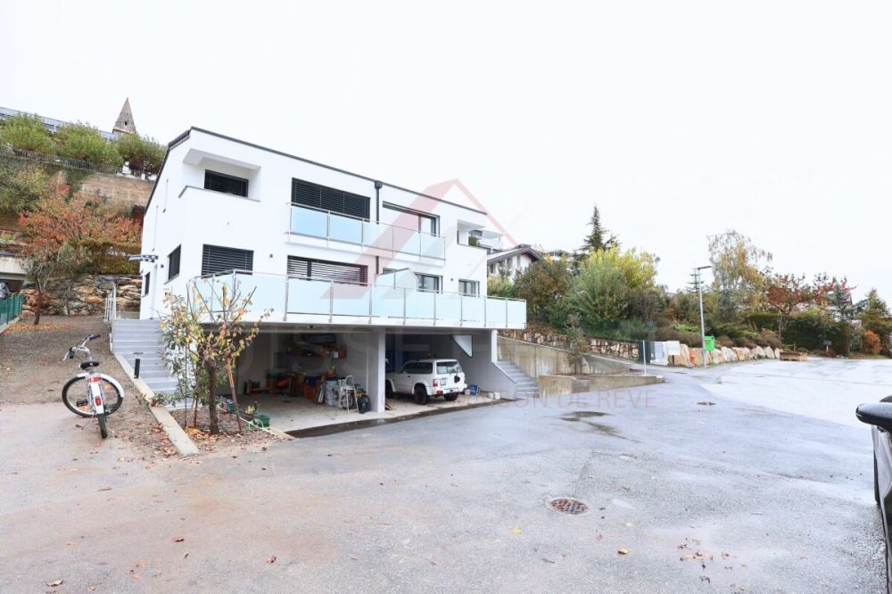Grimisuat - Dernière villa jumelée contemporaine Minergie : 4.5 pièces (142 m²) & vue alpine spectaculaire - Bild 1