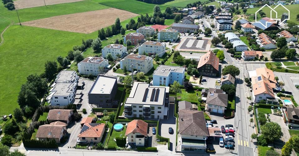 Le Clos du Tiguelet - Appartement de 3.5pces au rez (lot 0.3) - Appartement 3.5 pièces - image - 2