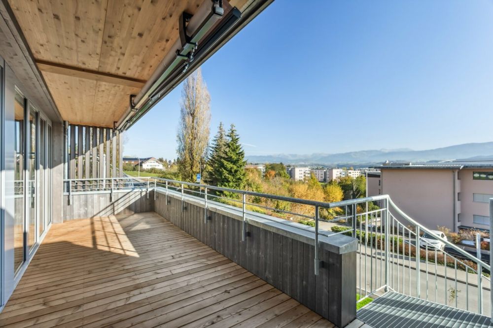Opportunité ! Magnifique villa contemporaine aux portes de Fribourg - Balcon