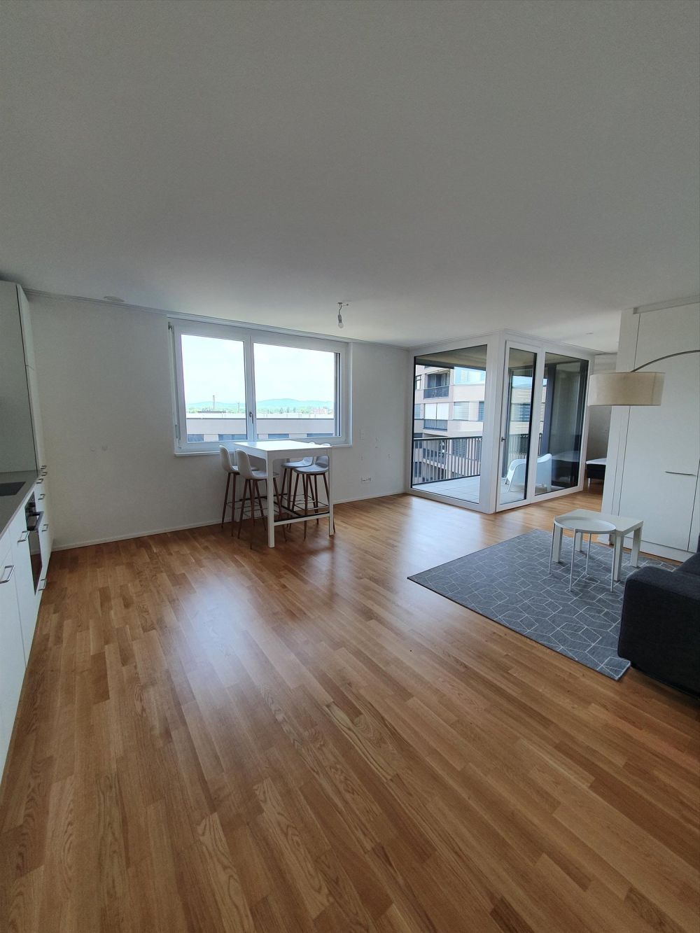 Wunderschöne Wohnung im Erlenmatt-Quartier - Wohnzimmer