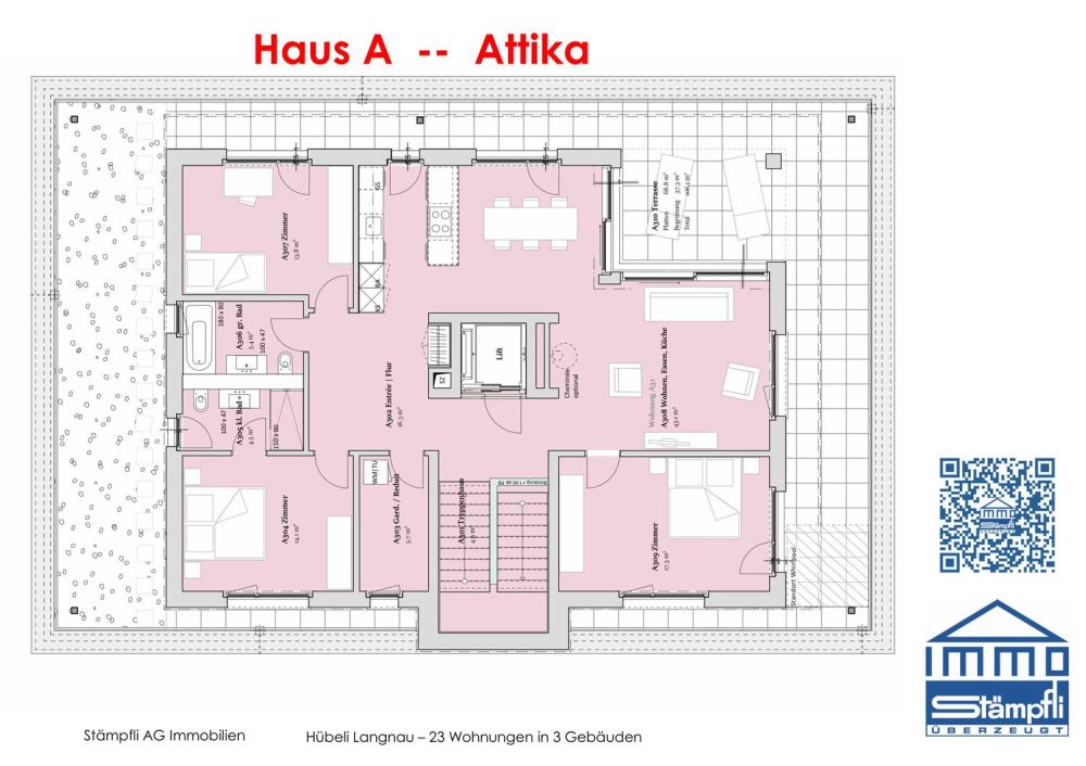Exklusive Attika-Wohnung in Langnau im Emmental  - neu und fast bezugsbereit! -  Bild 3