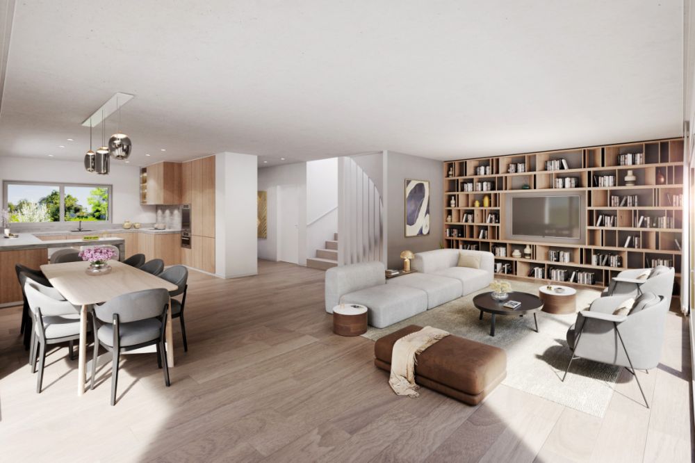 NEUES PROJEKT VON 6 FAMILIENVILLAS IN THIERRENS MIT GÄRTEN! -  Bild 6