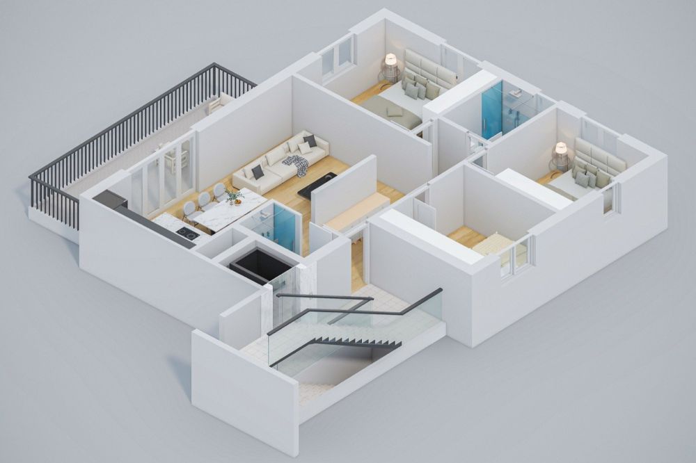 3.5-Zimmer-Wohnung mit Balkon im Minergie-P-Neubau Laufental40 -  Bild 8