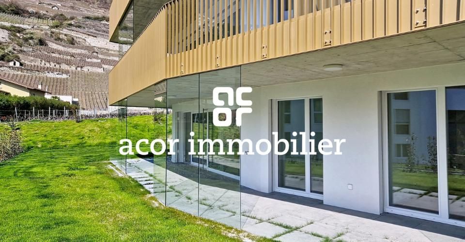 Magnifique 4.5 pièces neuf avec terrasse et jardin à Vétroz! - Appartement 4.5 pièces - image - 7
