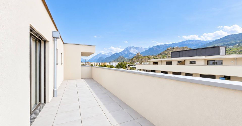 Lot D-402 - Appartement de 3.5 pces en attique - Attique 3.5 pièces - image - 5