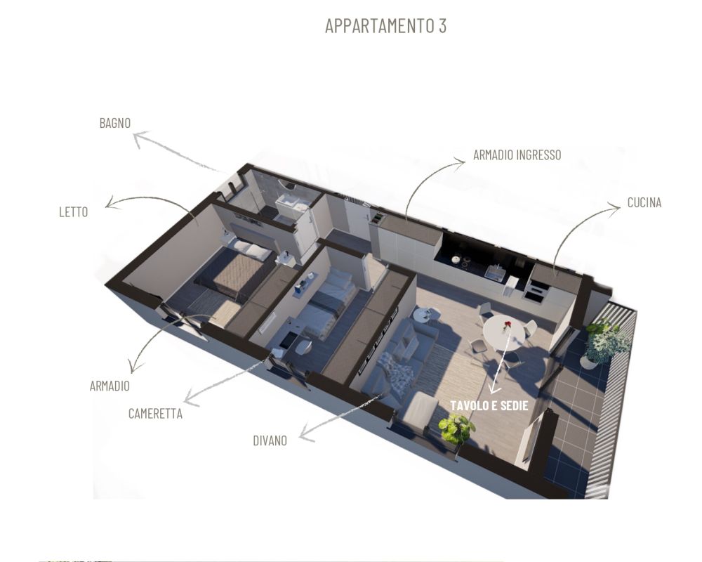 Appartamento 3.5 locali con terrazza di nuova costruzione N3 -  Bild 10