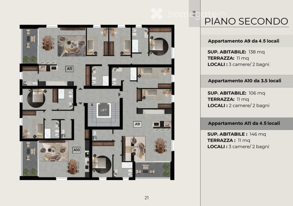 NUOVI APPARTAMENTI PROSSIMI ALLA COSTRUZIONE - RIVA SAN VITALE / CAPOLAGO -  Bild 7