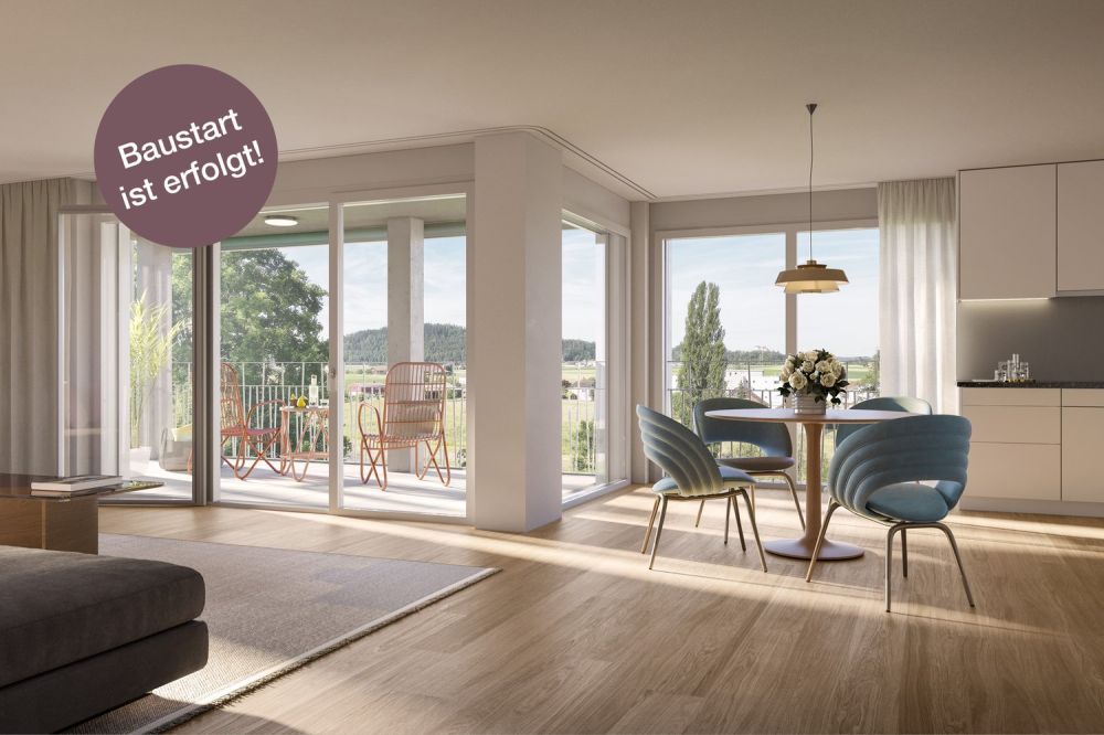 Baustart ist erfolgt! - «Hübel» Othmarsingen - Innenvisualisierung