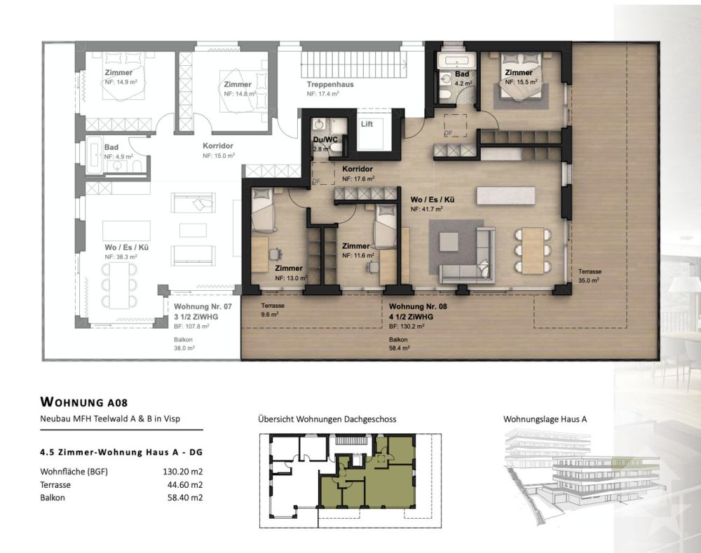 Neue 4,5-Zimmer-Wohnung in bevorzugter Höhenlage -  Bild 11