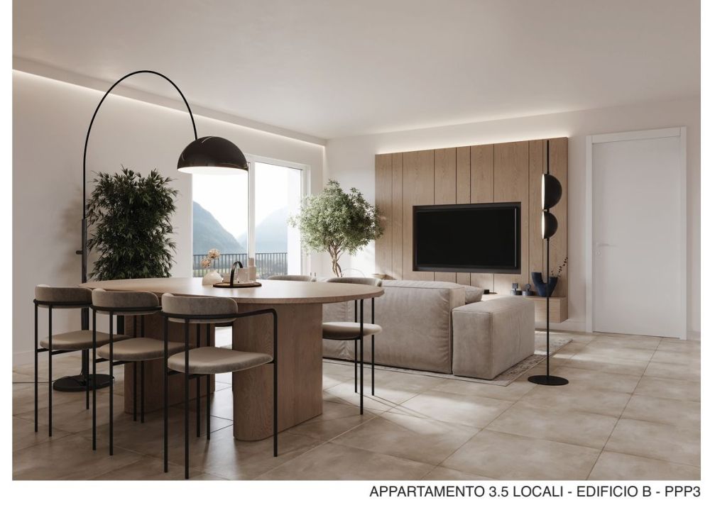 Neues Wohnkomplex Sassa in Gnosca - 4,5-Zimmer-Wohnung + Einzimmerwohnung zum Verkauf - Image 2