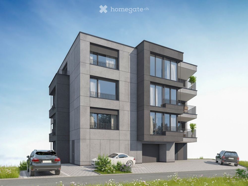 3.5-Zimmerwohnung mit Loggia und Pilatusblick – Neubauwohnung am Mozartweg in Hergiswil - Bild 1