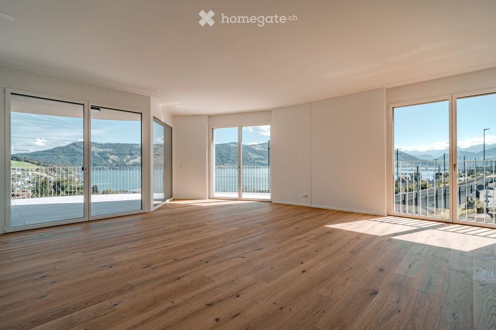 Exklusive 4.5-Zimmer-Neubauwohnung mit Blick auf den Zugersee -  Bild 4