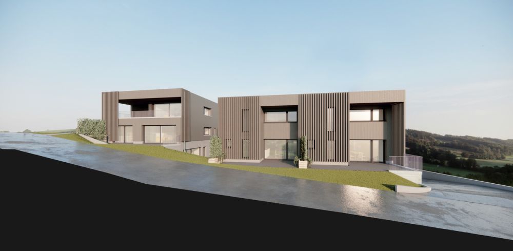 St-Aubin, à vendre, villa mitoyenne de 148 m2, terrain de 375 m2 -  Bild 1