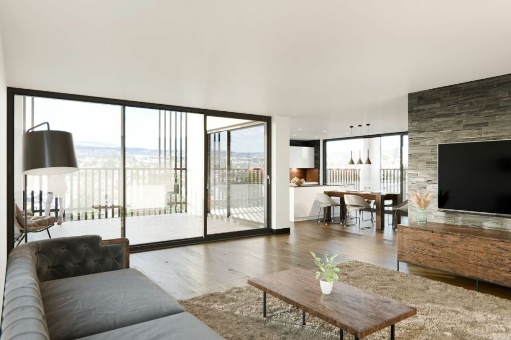 ATTRAKTIVES WOHNEN MIT WEITBLICK; 4 1/2 Zimmer Attikawohnung -  Bild 2