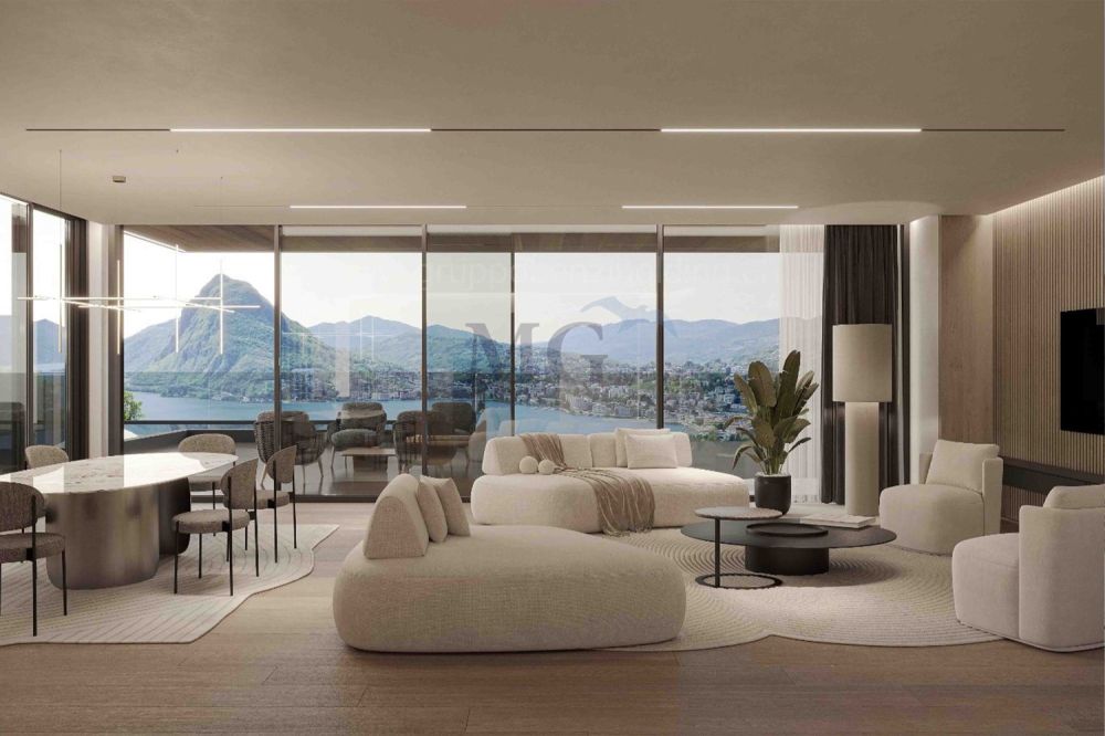 APPARTAMENTO 4,5 LOCALI VISTA LAGO CON PISCINA PRIVATA -  Bild 2