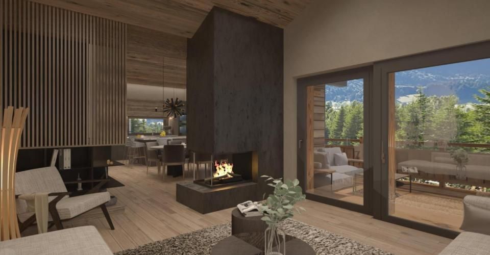 Au Centre de Crans-Montana, Chalet de 6,5 pièces de haut stantding - Chalet 6.5 pièces - image - 3