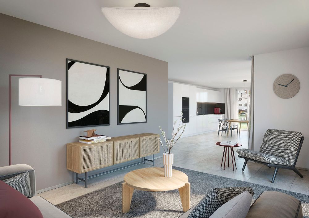 Neubau MFH Dorfperle - 6 moderne Eigentumswohnungen in Wallbach -  Bild 3