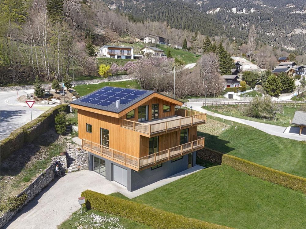 Chalet de 5,5 pièces à Crans-Montana, secteur Mollens - Vente aux étrangers -  Bild 2