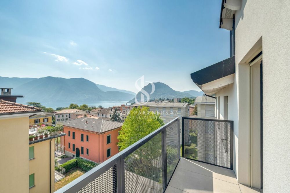 Moderno Attico 3.5 locali con vista lago copia -  Bild 5