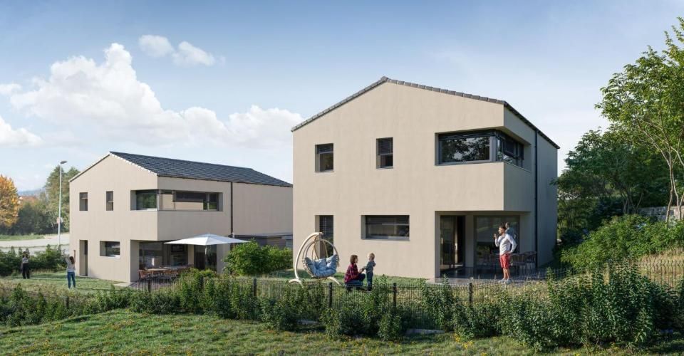Plus que 2 villas ! Nouvelle promotion de 5 villas individuelles à Remaufens - Villa 5.5 pièces - image - 4