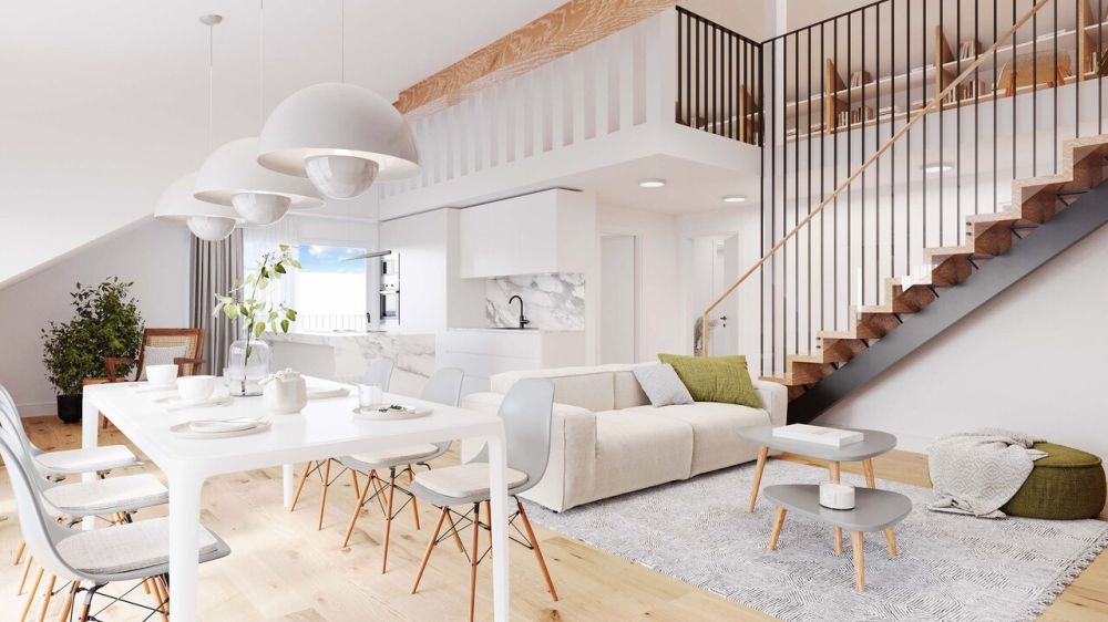5.5- Zimmer Maisonette Wohnung mit Galerie und Süd - Dachterrasse -  Bild 4