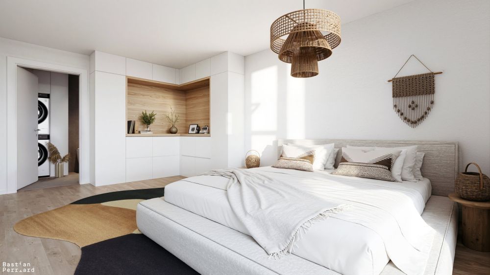 Appartement de standing neuf de 3.5 p. avec vue panoramique sur les montagnes à La Tour-de-Trême -  Bild 4