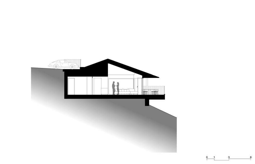 Exklusives Haus mit Seesicht - Schnitt