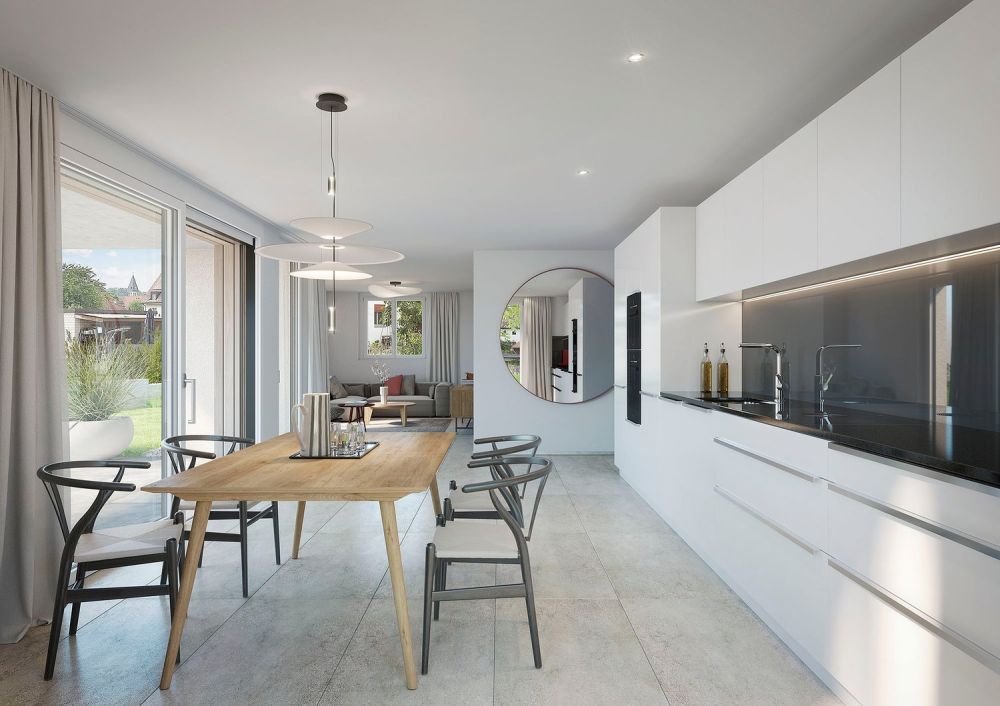 Neubau MFH Dorfperle - 6 moderne Eigentumswohnungen in Wallbach -  Bild 2