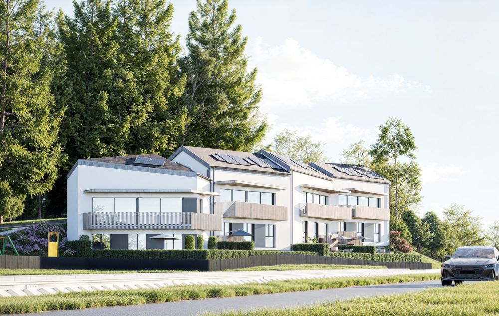 Ein paar Minuten von der Gemeinde Yverdon entfernt, neue Konstruktion von vier Villen mit etwa 160 m2 -  Bild 1