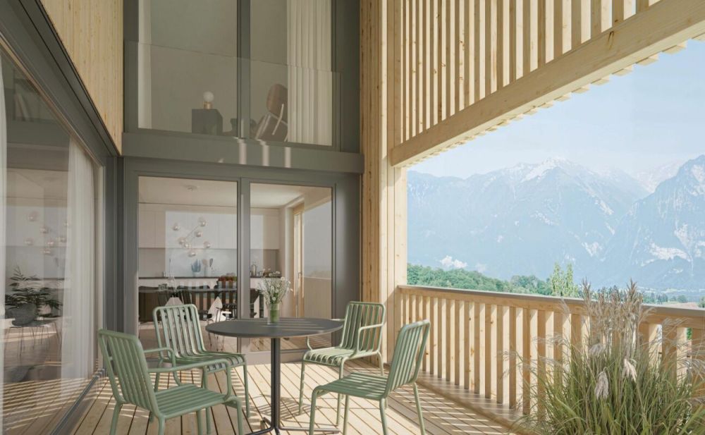4 ½-Zi-Dach-Maisonettewohnung an idyllischer, ruhiger Wohnlage in Oberschan -  Bild 3