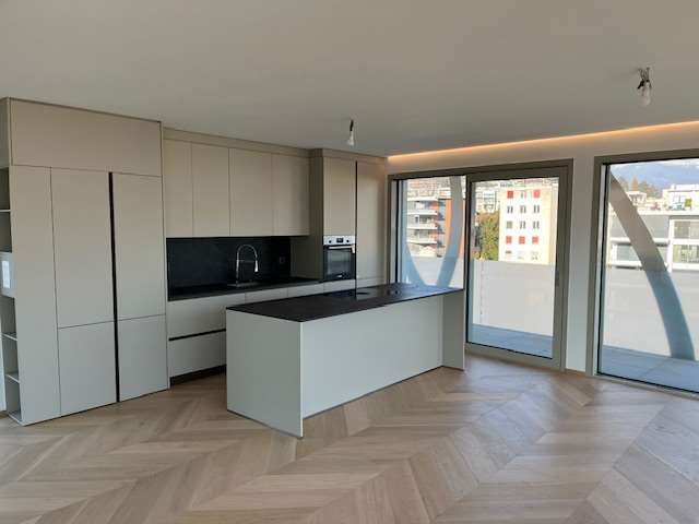 Massagno: attico con roof terrace e vista aperta - Bild 1