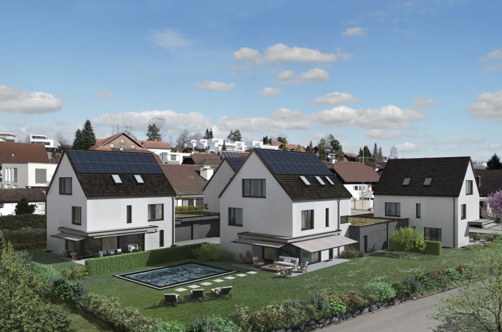 LETZTES VERFÜGBARES HAUS IN EXKLUSIVER LAGE - Vogelperspektive
