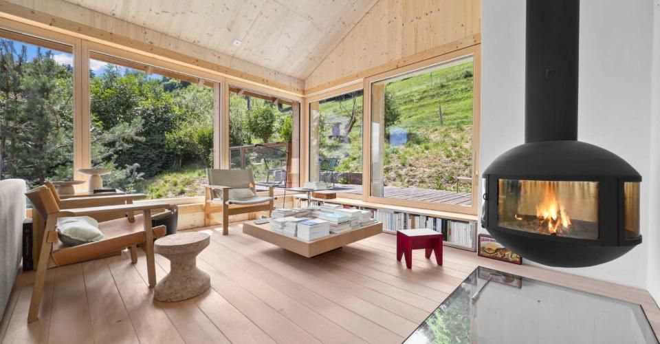 Un chalet d'exception entre plaine et montagne, au coeur de la commune - Maison 4.5 pièces - image - 10