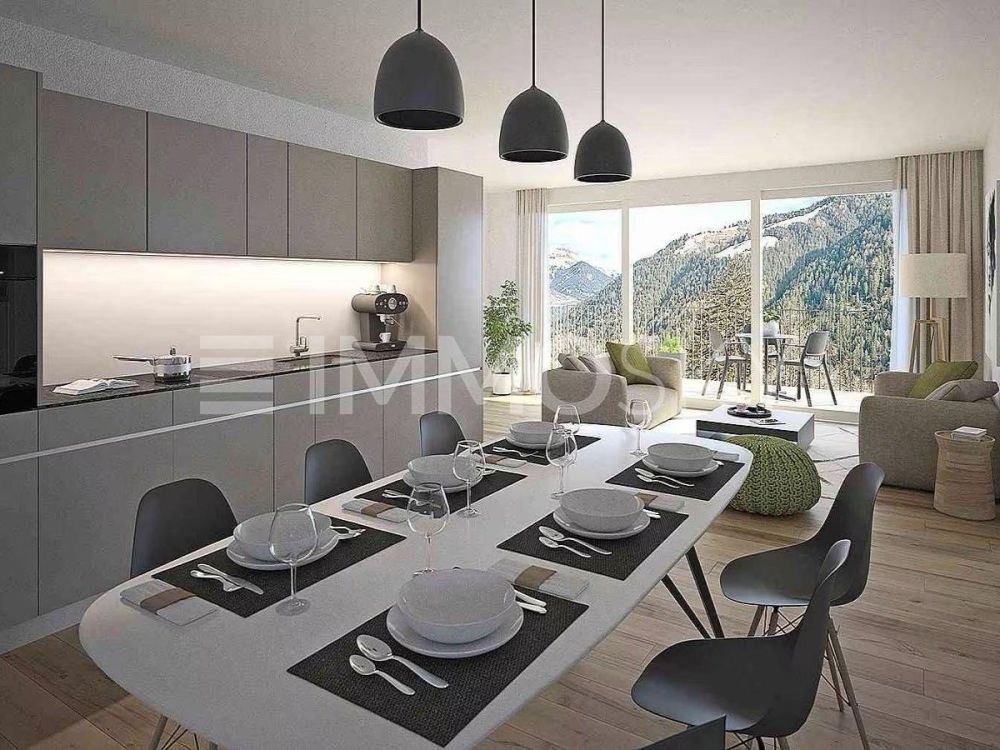 Ihr neues Zuhause auf halbem Weg zur Lenzerheide - Visualisierung Wohnraum