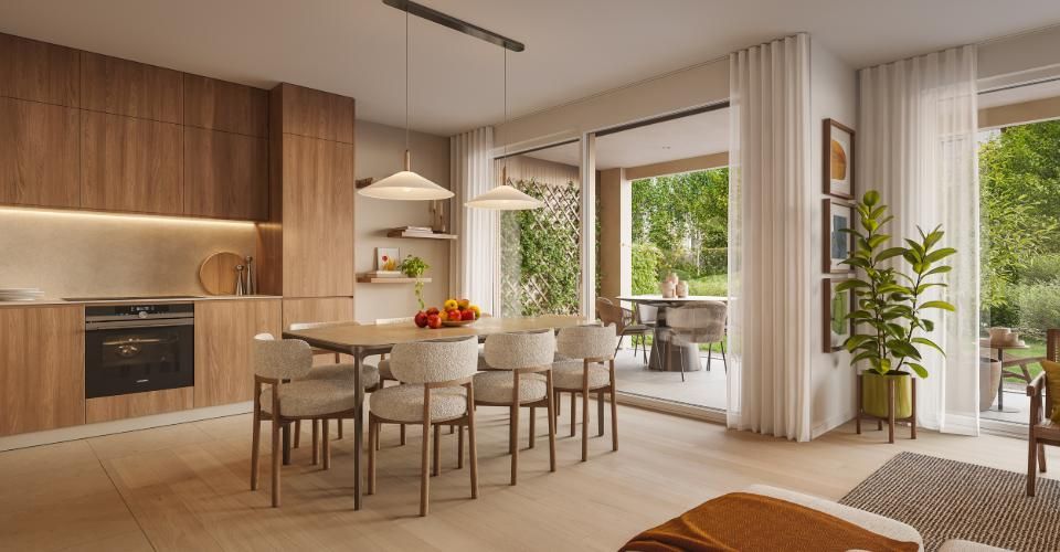 Appartements de 4 pièces au cœur d'un parc paysager - Appartement 4 pièces - image - 5