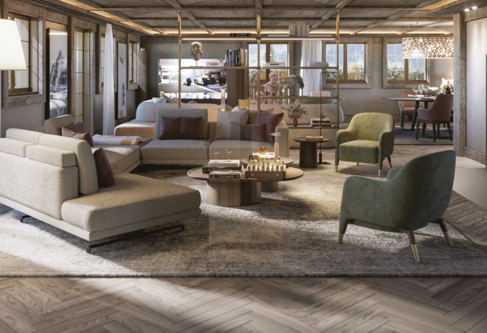 Ein außergewöhnliches Apartment im Herzen von Gstaad -  Bild 3