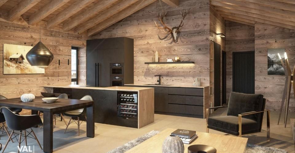 Residenz Le Roc: Luxuriöse Attikawohnung mit 5-Sterne-Komfort und Bergpanorama - Appartement 4.5 pièces - image - 7